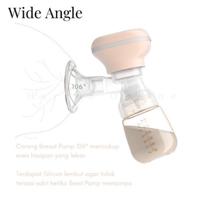 Rechargerable - Pompa Asi Electrik / Single breast pump portable / PUMPING RECHARGERABLE BPA FREE