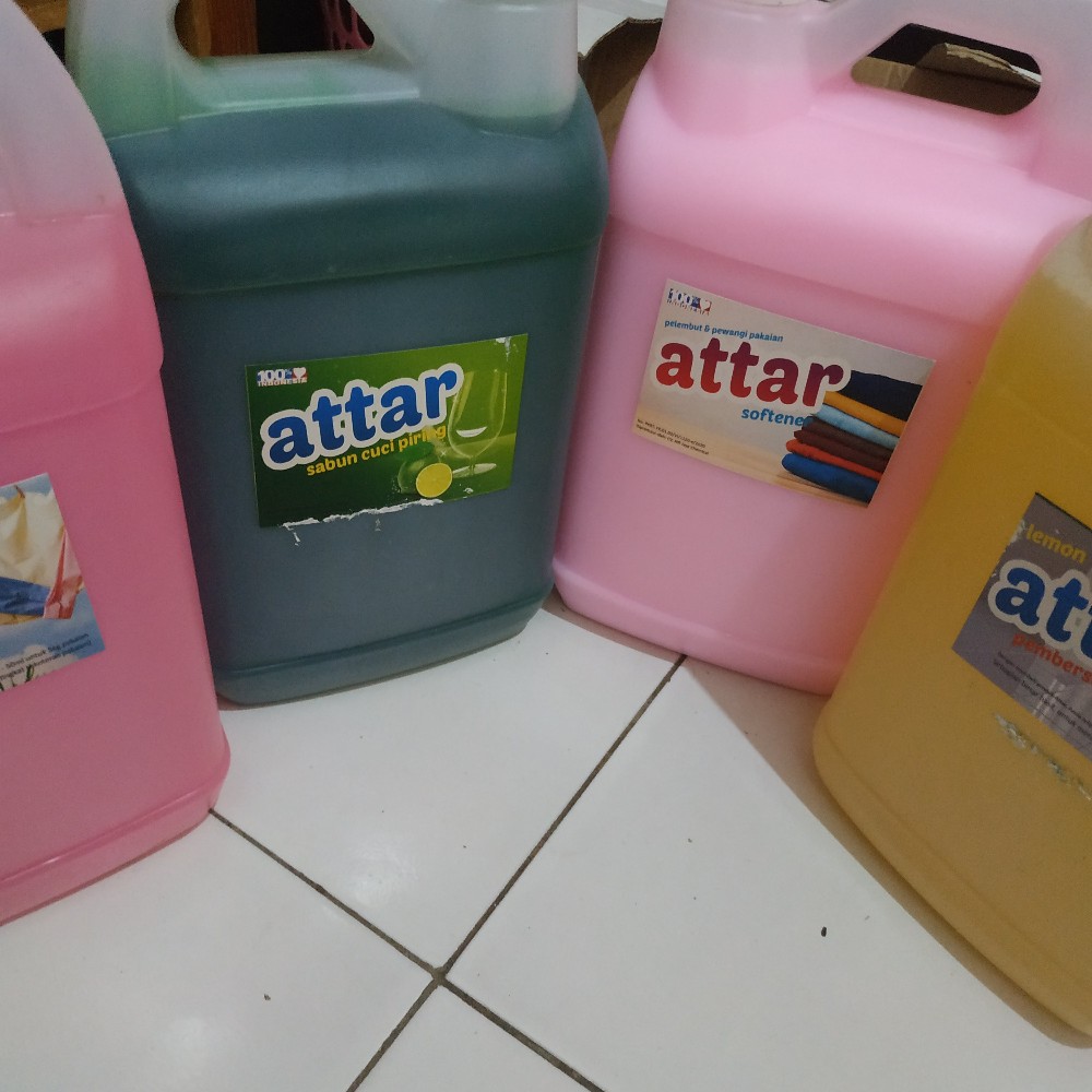 Softener Attar 1 Liter - Pelembut Pakaian Laundry