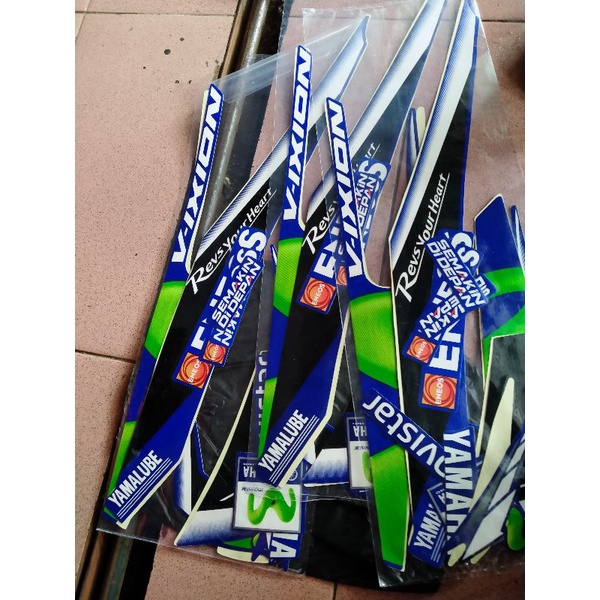 striping motor yamaha vixion r movistar tahun 2017
