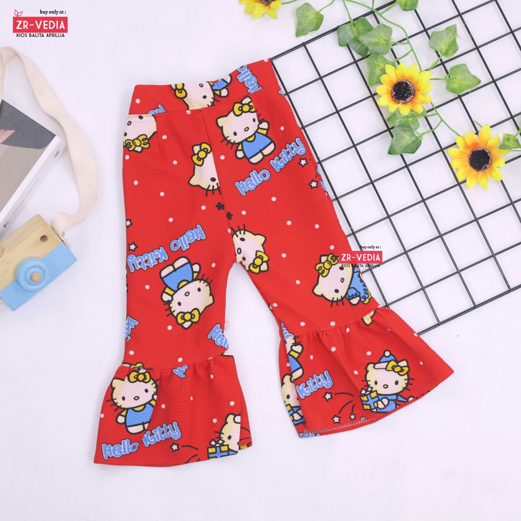 Trumpet Pants 1-2 Tahun / Celana Cutbray Adem Anak Perempuan Legging Cewek Modis Girl Lucu Panjang