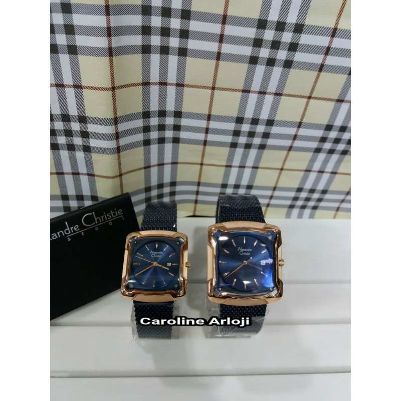 JAM TANGAN COUPLE ALEXANDRE CHRISTIE AC3030