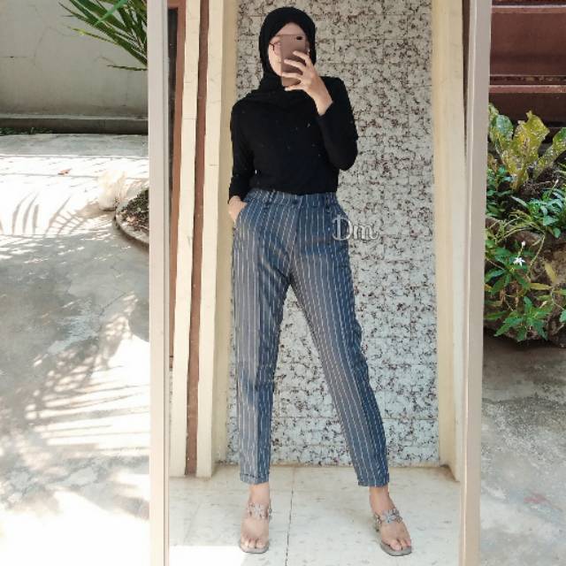  Baggy  Pants Motif Celana  Casual Baggy  Kotak Celana  Kotak 