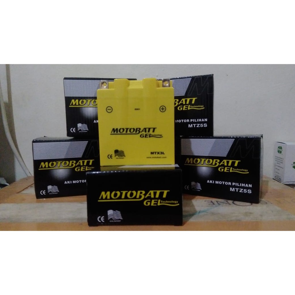 Aki Motor RX King YAMAHA Motobatt MTX3L Aki Gell Aki Maintenance Free Aki Kering Accu ORIGINAL