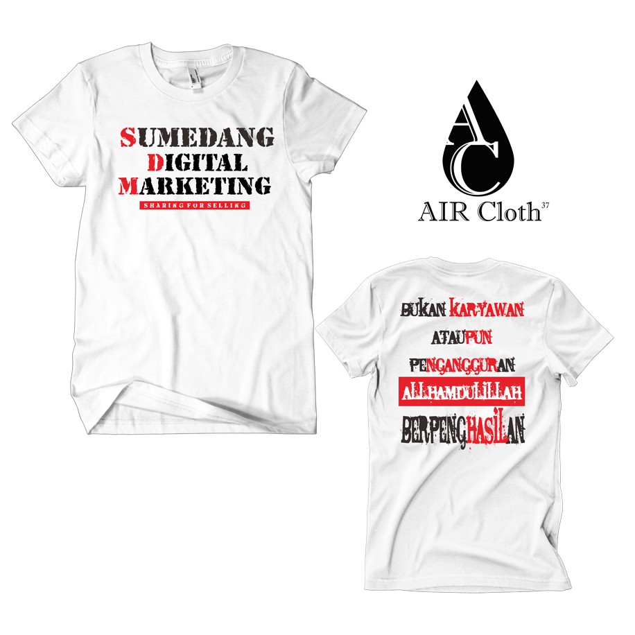Baju Kaos Sumedang Digital Marketing - Custom