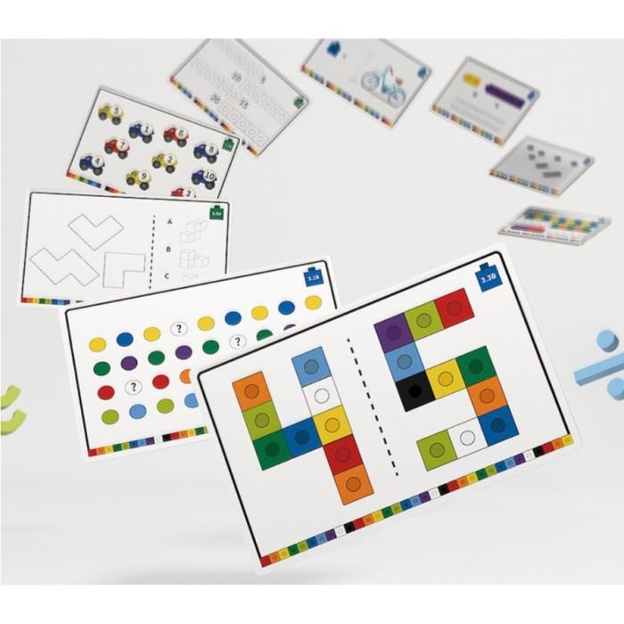 Math Thinking Training Set Blocks Linking MAth Cube Belajar Matematika