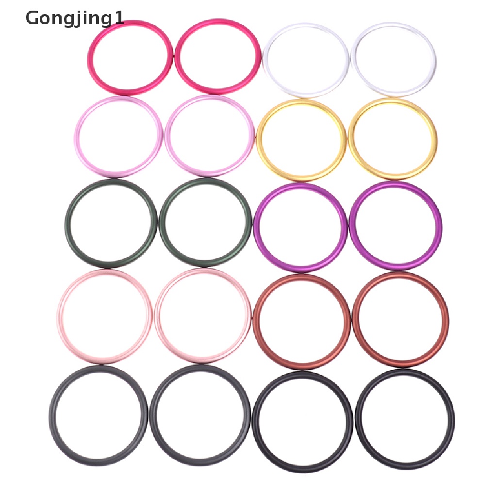 Gongjing1 2Pcs Sling Ring Bahan Aluminum Untuk Gendongan Bayi