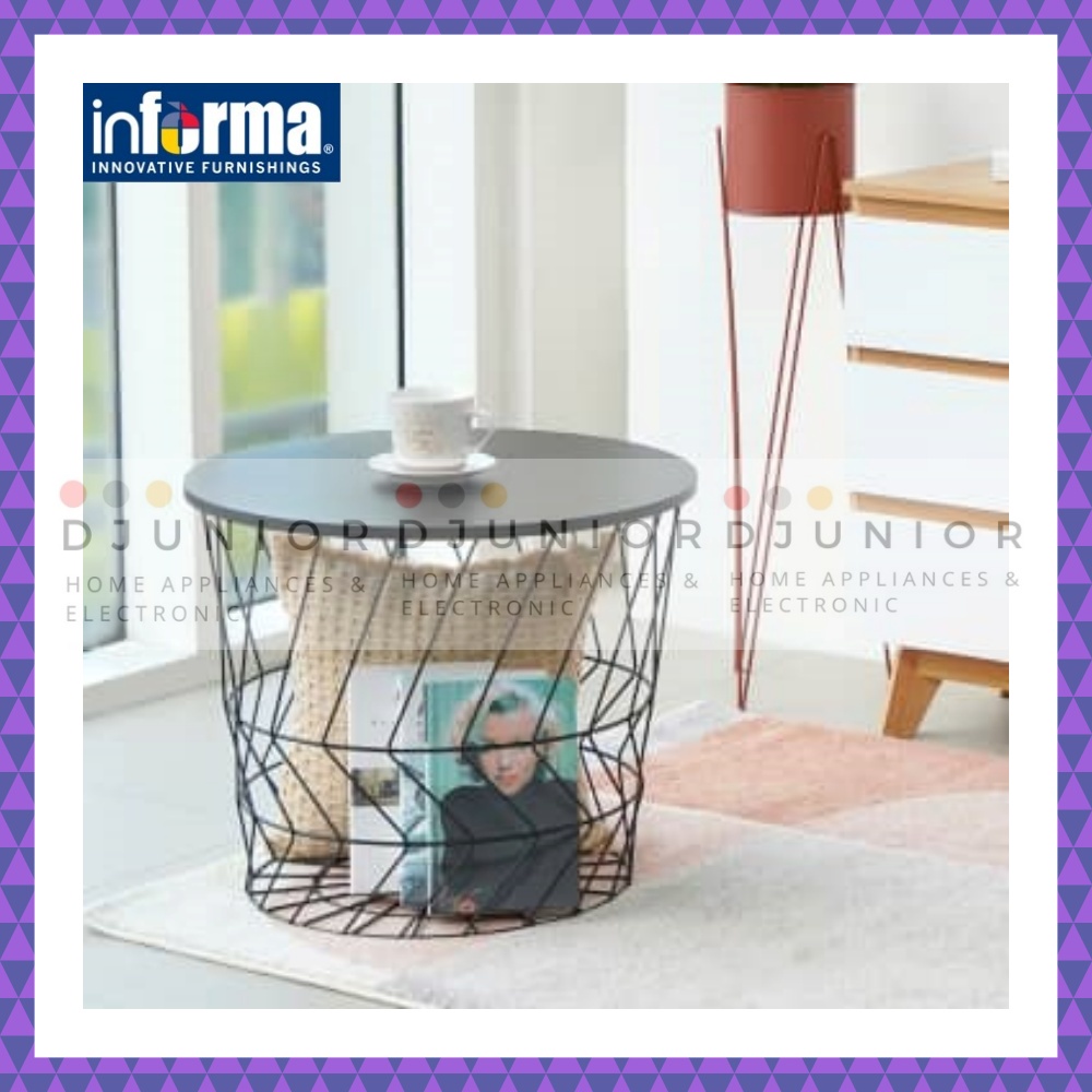 INFORMA - LETA MEJA TAMU MINIMALIS DENGAN PENYIMPANAN / LETA STORAGE TABLE COFFEE