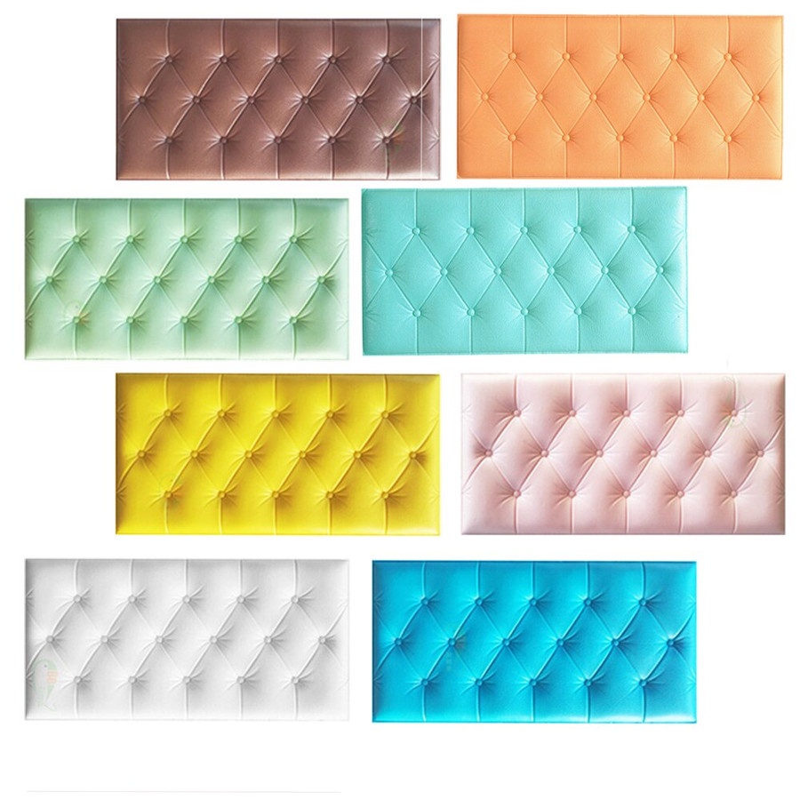 Wallpaper Foam Dinding 3D - Pengaman Bayi dari Benturan Kepala