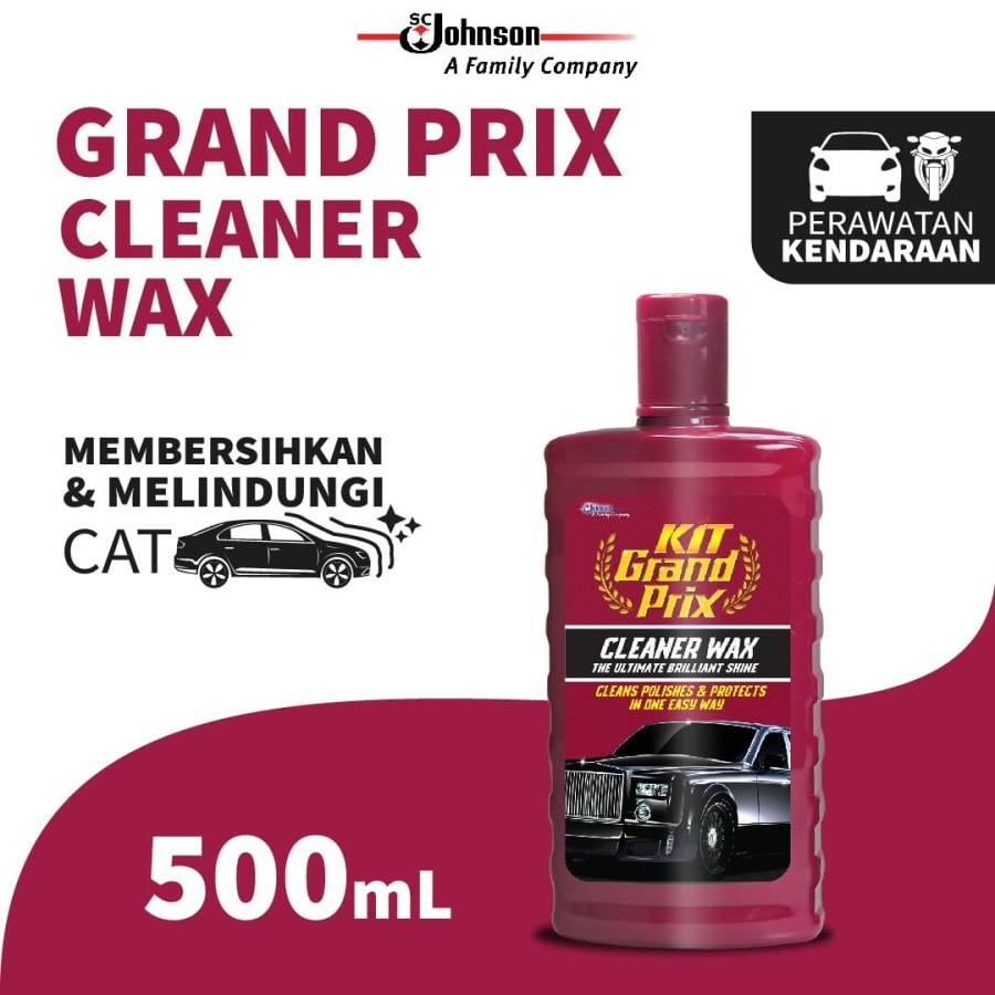 Kit Grand Prix Cleaner Wax Pengkilap / Pembersih Noda Cat 500ml