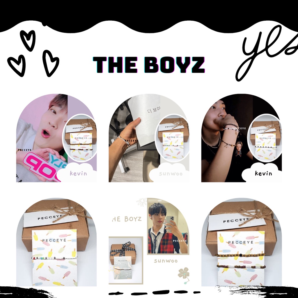 THE BOYZ BRACELET 3 | GELANG KPOP KEVIN SUNWOO THE BOYZ