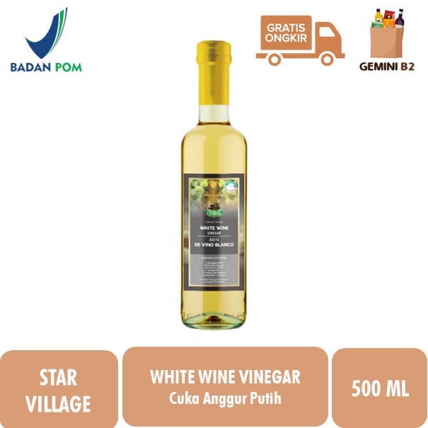

Star Village White Vinegar Cuka Anggur Putih 500 ML