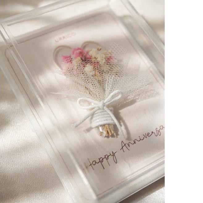 

PALING HOT!! (mar-288) Custom mini flower box for birthday gift, anniversary gift, wedding gift, gra