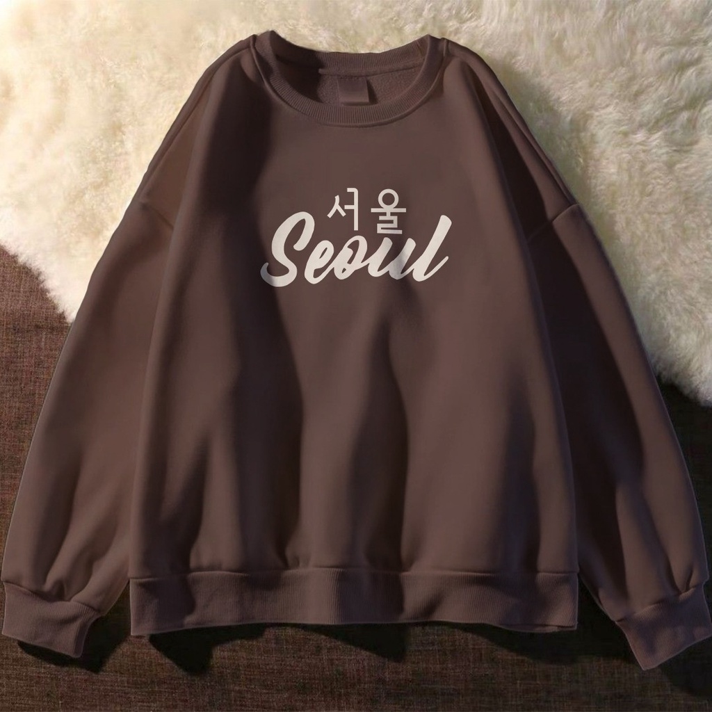 SEOUL SWEATER WANITA - ATASAN KOREA TERLARIS