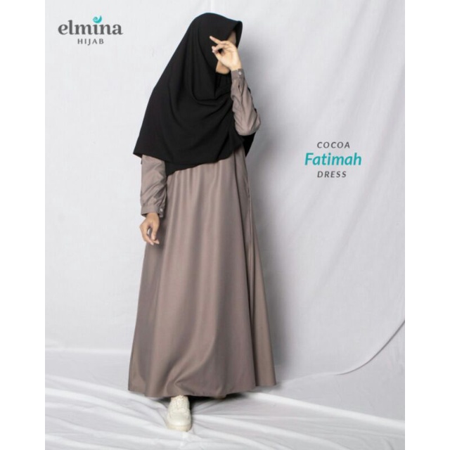 Fatimah Dress Gamis Toyobo By Elmina hijab