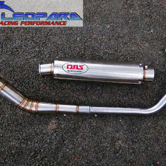 KNALPOT DBS THAILAND SATRIA FU JUPITER MX VIXION SONIC CBR150R CB150 VERZA MEGAPRO TIGER GL CB-Merk warna merah