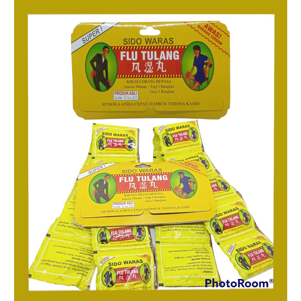 FLU TULANG SIDO WARAS, flu tulang dan asam urat, flu tulang obat herbal, flutulang sido waras asli, 