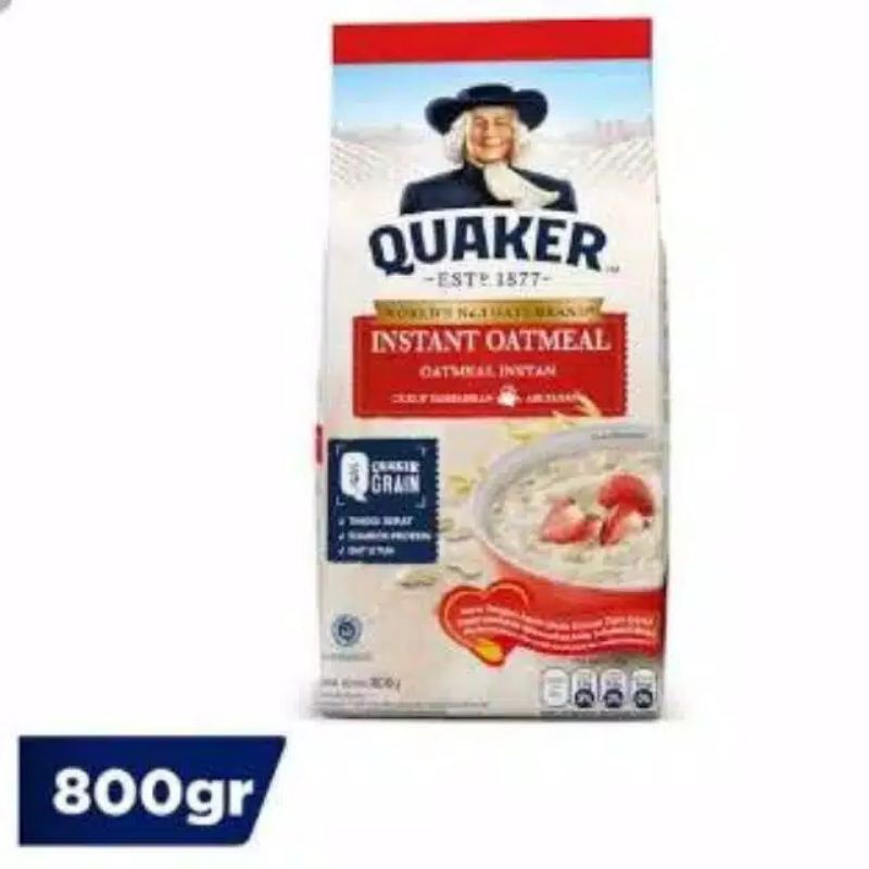 

Quaker instant oat meal 800gram