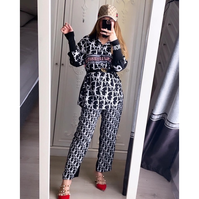 SETCEL DIO ( kemeja + kulot )-7