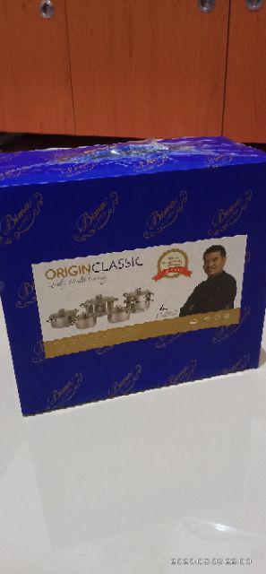 Panci Saucepot D20cm Bima Origin Classic W/glass Cover ,sus304