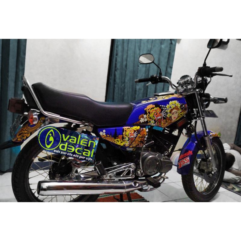 Stiker Striping Decal RX King full body bisa request custom GRATIS