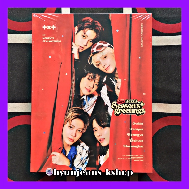 TXT 2022 SEASON GREETING / SEASONS GREETINGS / SEASON'S GREETING'S 2022 : MOMENT OF ALWAYSNESS MOA