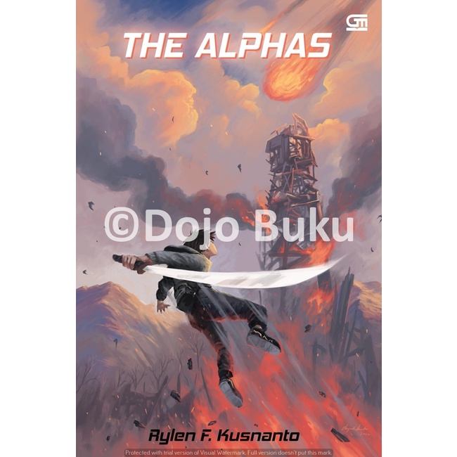 Buku Novel The Alphas by Rylen F. Kusnanto