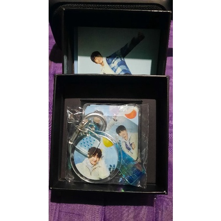 BACA DESKRIPSI  [ALBUM KIT UNSEALED ONLY/ KEYRING ONLY/KIT ONLY] KEYRING JUNGHWAN TREASURE EFFECT FU