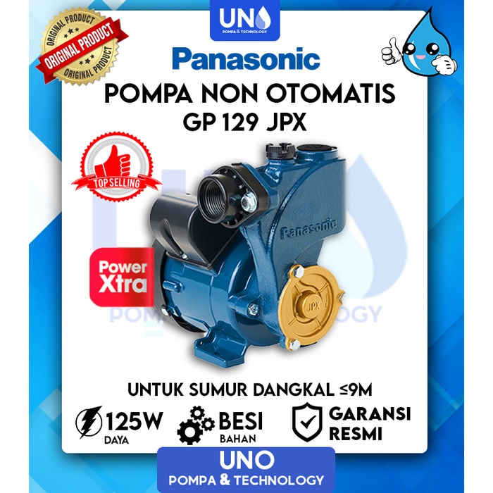 Pompa air Panasonic Non Auto GP 129 JPX