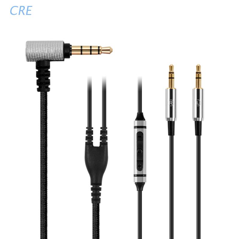 Cre Kabel Flexural Pengganti 1.4m Dengan Mic Untuk Headphone Sol Republic Master Tracks V8 V10 V12 X3