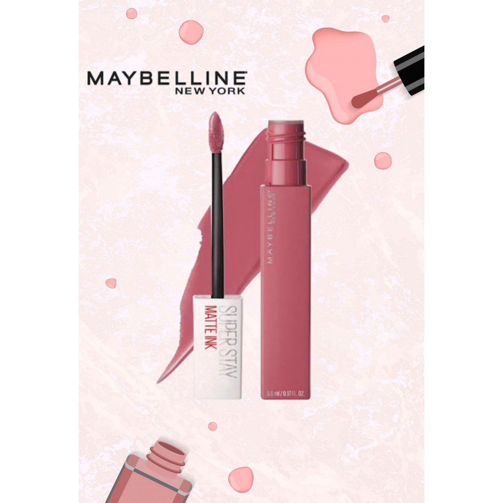 【GOGOMART】  Maybelline Superstay Matte Ink City Edition