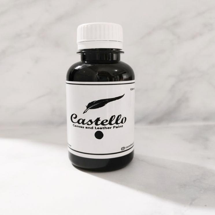 

(bsbd -54) Cat Castello Sepatu dan Tas Hitam Khusus Kulit & Kanvas [of -19]