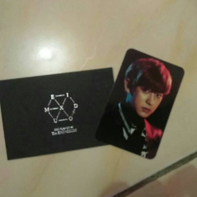 Official PhotoCard Chanyeol Exordium