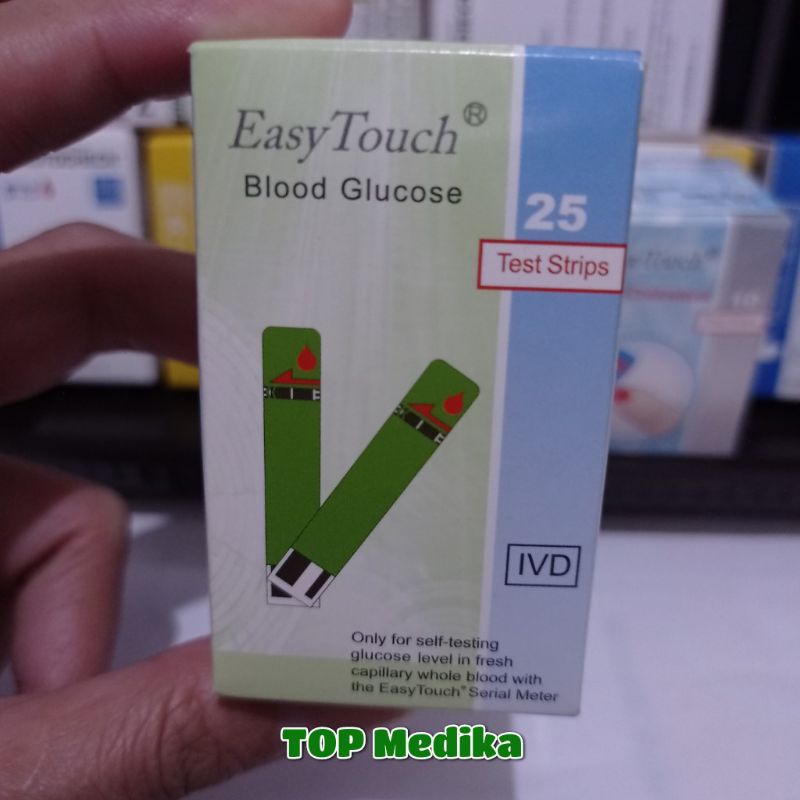 Strip Gula Darah Easy Touch Blood Glucose Test Strip