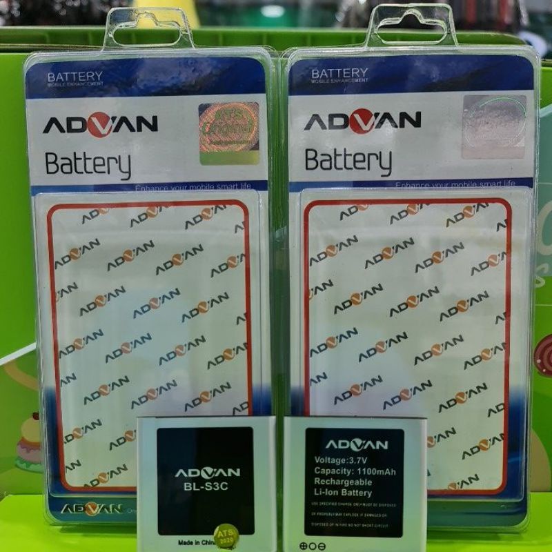 battery batrai baterai baterei Advan BL S3C