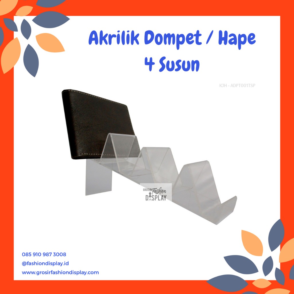 Akrilik Dompet/Display Pajangan Tas Dompet/Akrilik Pajangan Tas Dompet Murah(BH)