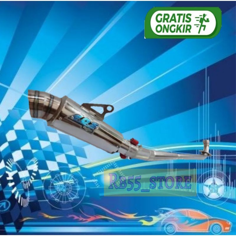 knalpot racing dos supra x supra fit supra lama vega zr vega r