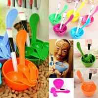 Mangkok Peracik Masker Wajah DIY 4in1 Mas Bowl Tool