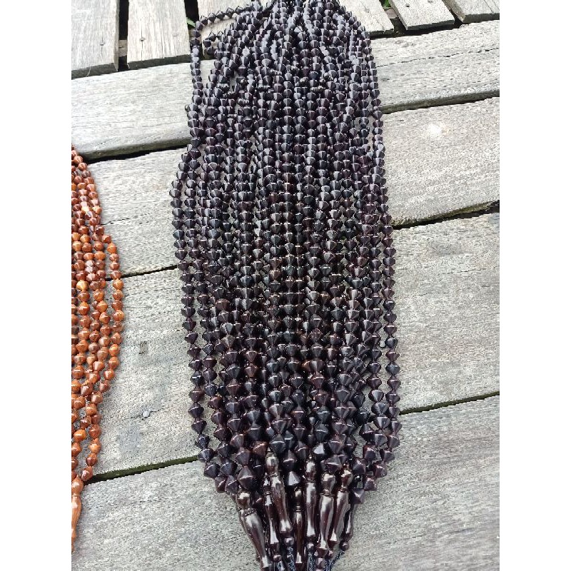 tasbih KAUKAH 10mm hitam wajik
