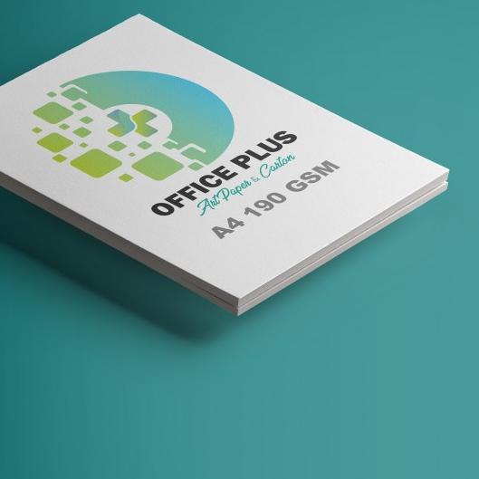 

✳ Kertas Art Karton A4 190 GSM (1 Pack/50 Sheets) - Office Plus ★