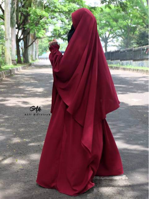 SET GAMIS SHAQEENA BY ALFI HURAIYAH