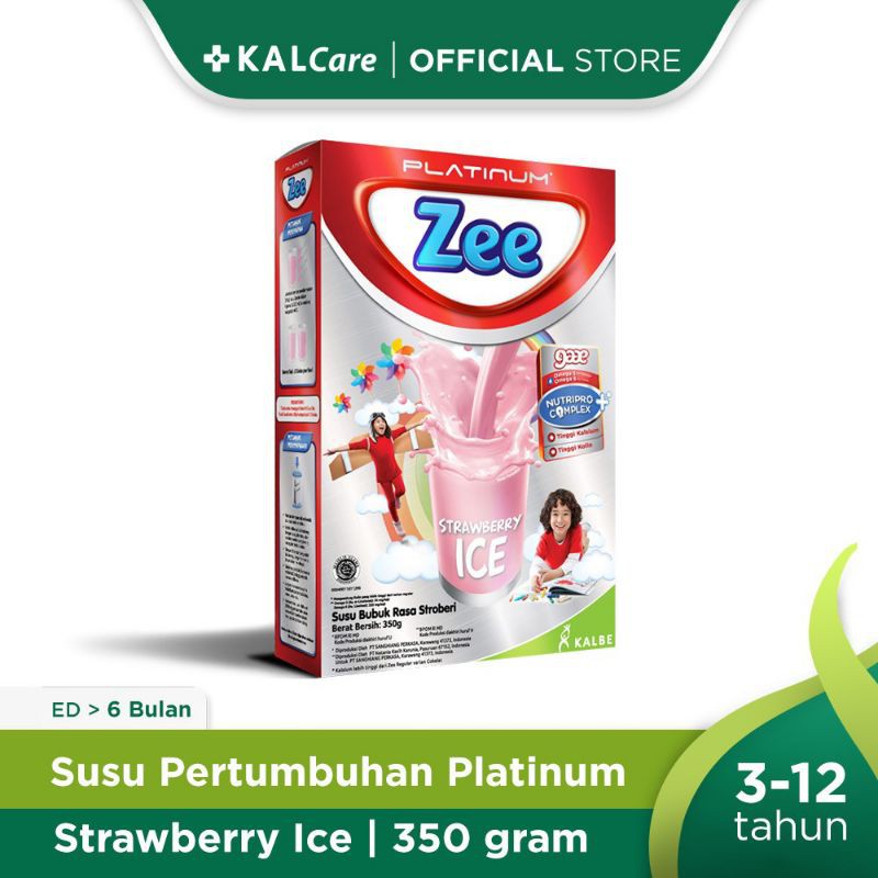 Zee Platinum Strawberry Ice 350gr