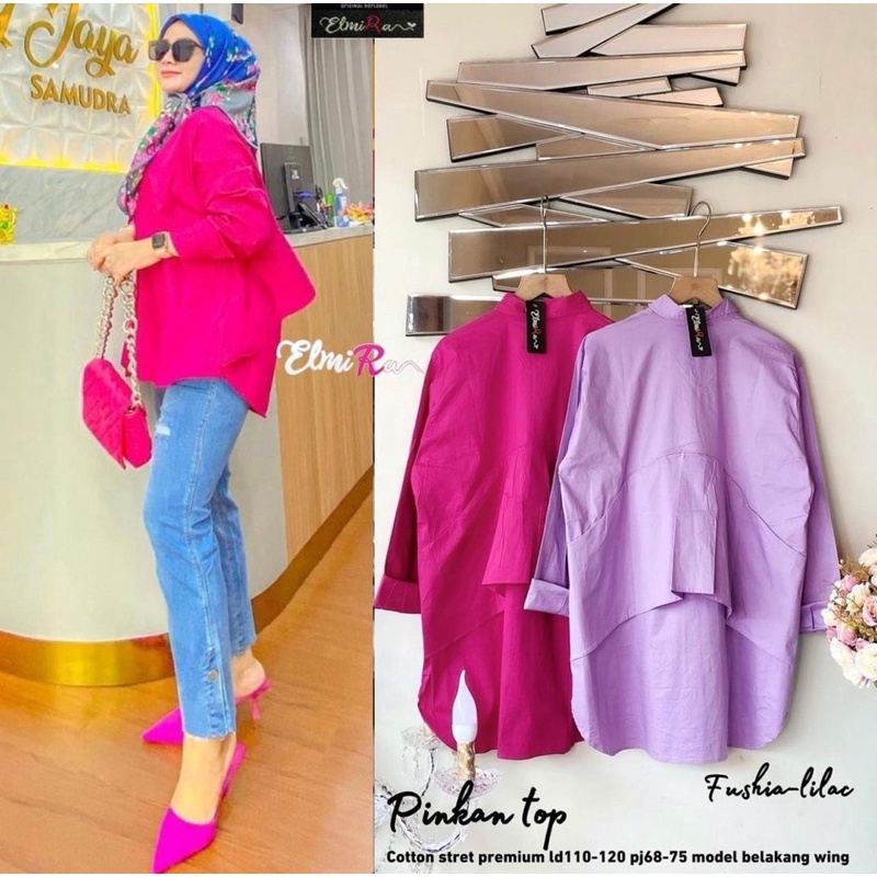 PINKAN BLOUSE IMPORT PREMIUM BY ELMIRA