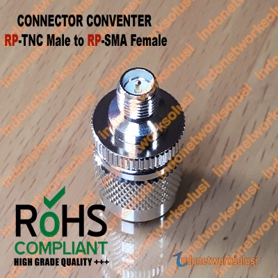 KONEKTOR CONNECTOR CONVERTER RP-TNC Male to RP-SMA Female