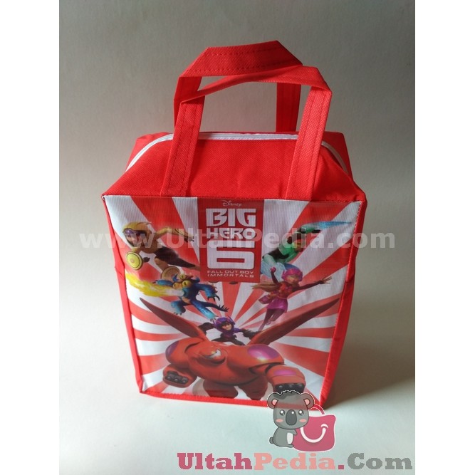 

Tas Ultah Anak | Souvenir Ulang Tahun| Goodiebag Resleting Big Hero