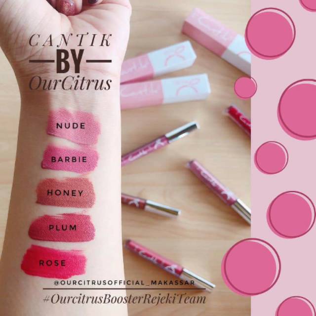 Ourcitrus Lipstik CANTIK