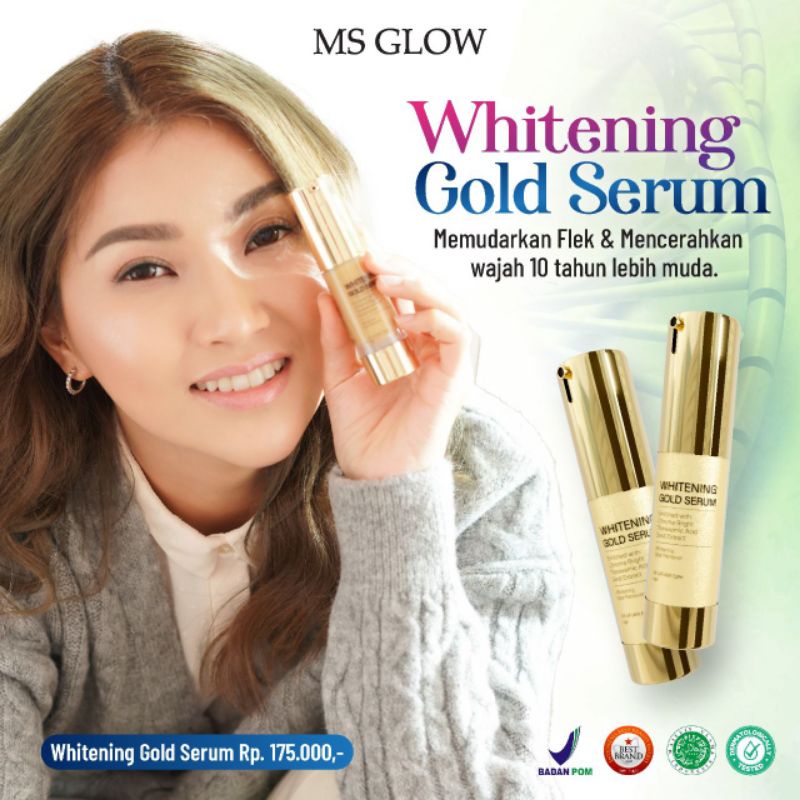 Serum Gold Whitening MS GLOW.