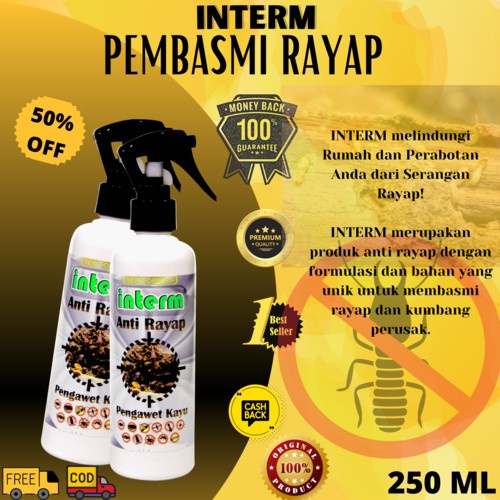 Obat Rayap Kayu Ampuh Basmi Rayap Sampai ke Sarangnya