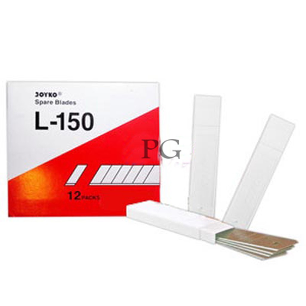 

Joyko Cutter Blade L-150 Isi Cuter Besar Mata Pisau Alat Potong Kertas L150