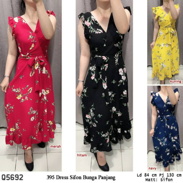 Dress bunga sifon...
