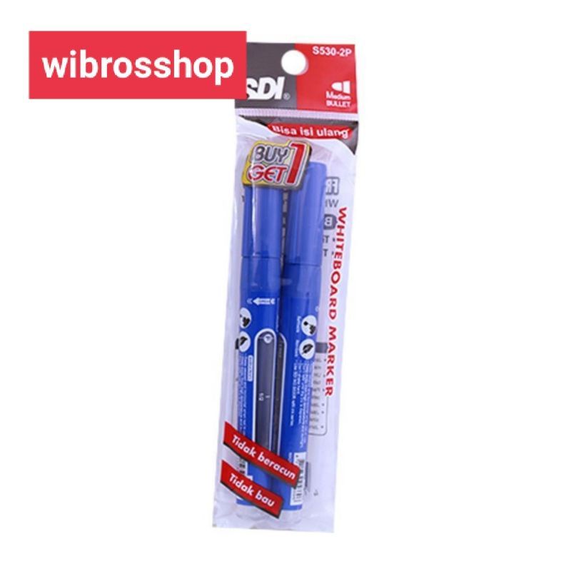 

spidol whiteboard marker SDI free flow s530vp original